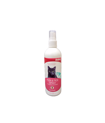 [6970117124422] Bioline Flea & Tick Spray for Cat 175ml