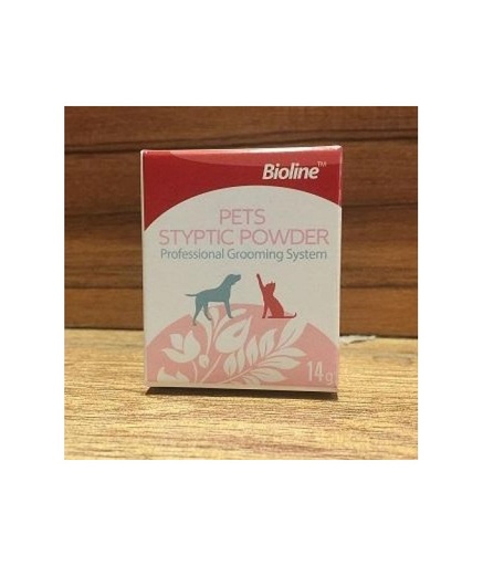 [6970117121766] Bioline Pets Blood Stopper Styptic Powder 15gm