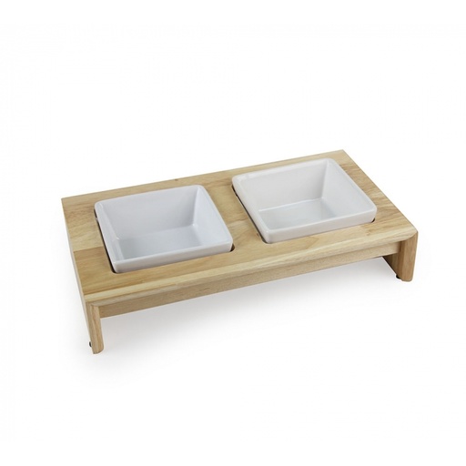 [AP5740] afp-All for Paws Lifestyle 4 Pets Double Dinner  Bowl Set Small 2x200ml