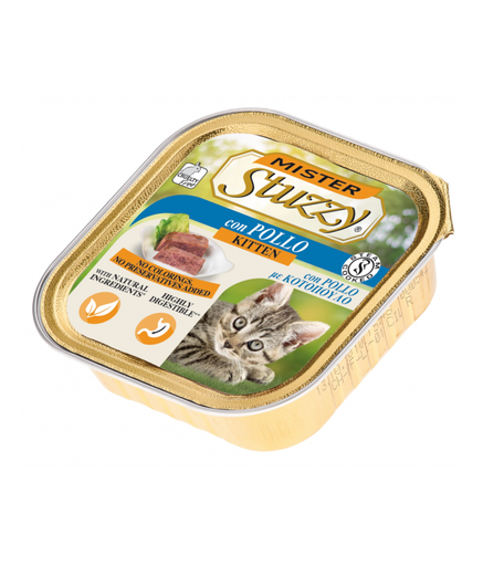 [C03006020] Stuzzy Mister Kitten With Chicken Cat Food 100gm