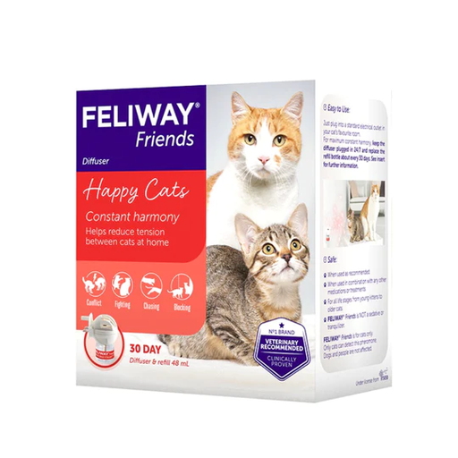 [CED89412C] Feliway Friends Diffuser and Refill 30 Day Starter Kit 48ml