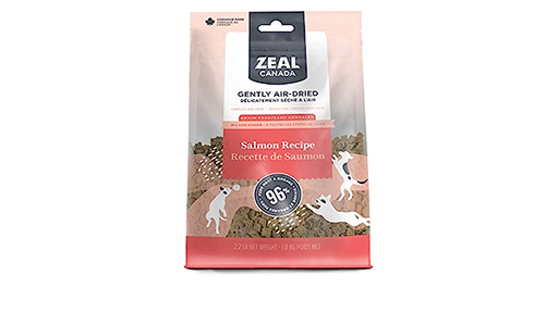 [CJ1606] Zeal Canada Gently Air Dried Grain Free Salmon Recipe Dog Food 1kg