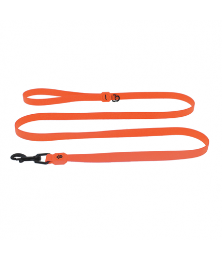 [DWW1072-S8M] Doco Jelly Bean Leash 6Feet Safety Orange Medium