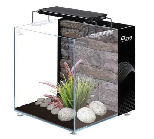 [DYDM683] Dymax GS30 Series Basic Set Aquarium & Paludarium Mono Black 27L