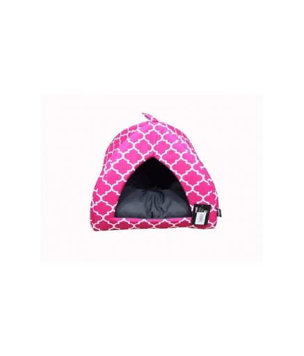 [EMI02M-118M] Empets House With Cushion Printed Pink 43x43x35cm
