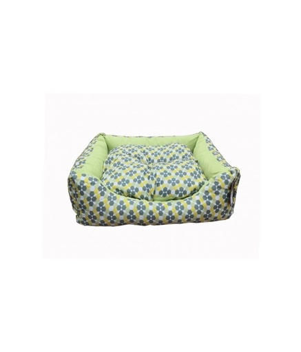 [EMK02M-110M] Empets Couch Bed, 65 cm Size, Green/Yellow