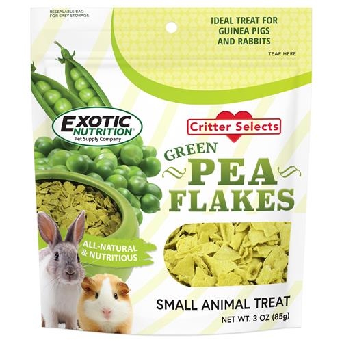 [EOEN1534] Exotic Nutrition Green Pea Flakes 3oz