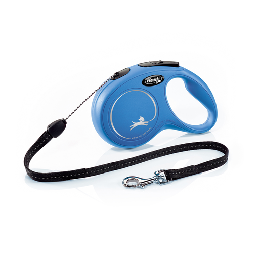 [FECL10C8-251-BL-20] Flexi New Classic Cord Blue Small 8M