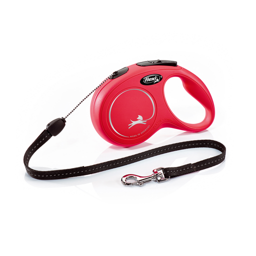 [FECL10C8-251-R-20] Flexi New Classic Cord Red Small 8M