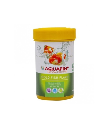 [FFGFAF1000] Kw Zone Aquafin Gold Fish Flake 1000ml