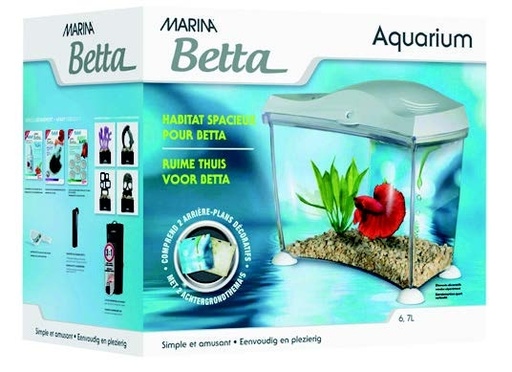 [HA13373] Fluval Marina Betta Kit White 6.7L