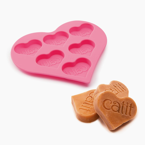 [HA43860] Catit Creamy ICE Pops Silicone Tray Frozen Cat Treat Tray LWH 13x15x1.1cm
