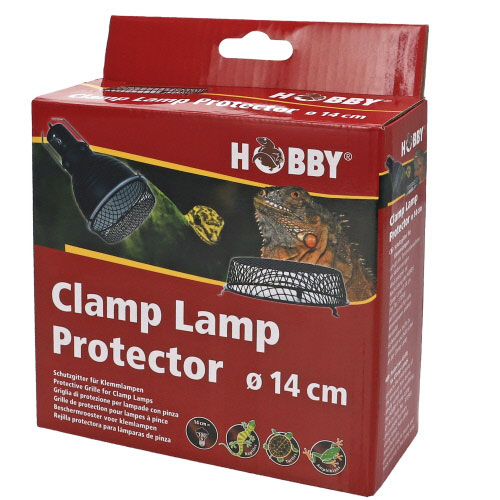 [HO37066] HOBBY Terrarium Clamp Lamp Protector Terrarium Lighting 14cm
