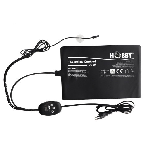 [HO37127] Hobby Thermica Control Heating Mat with Digital Controller Terrarium Heating & Humidification 36W