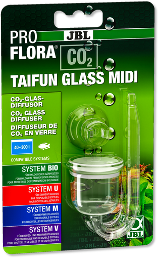 [JB6469100] JBL Proflora CO2 Taifun Glass MIDI