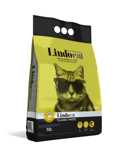 [LI3RGGLC-TS10LCCLW] LindoCat Clean Paws Odourless Cat Litter Clumping Litters 10L 