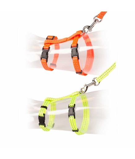 [LR11206] Duvo+ Big Cat Walking Set Reflective Uni 30-50cm / 12Mm 125cm