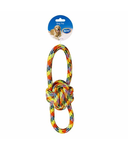 [LR11595] Duvo+ Cotton Rope With 2 Loops Beach 35x10.5cm