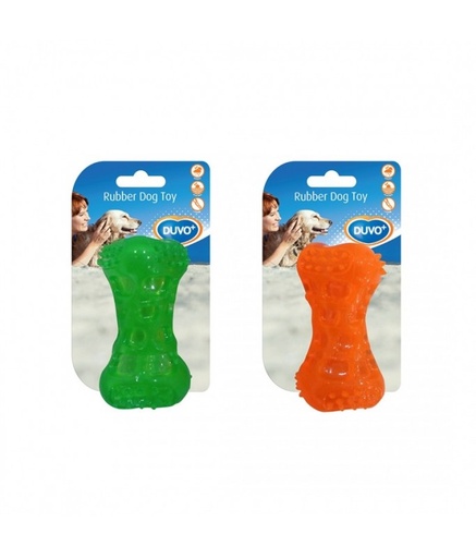 [LR1714507] Duvo TPR Bone Squeaky Dog Toy 9.5cm