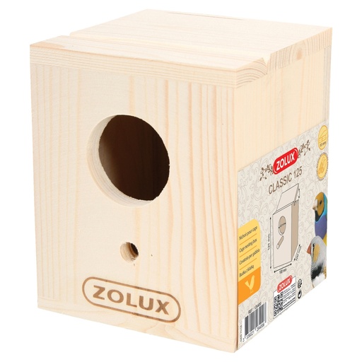 [ZL126400] Zolux Bird Nesting Box - Classic 125 - Bird Nests