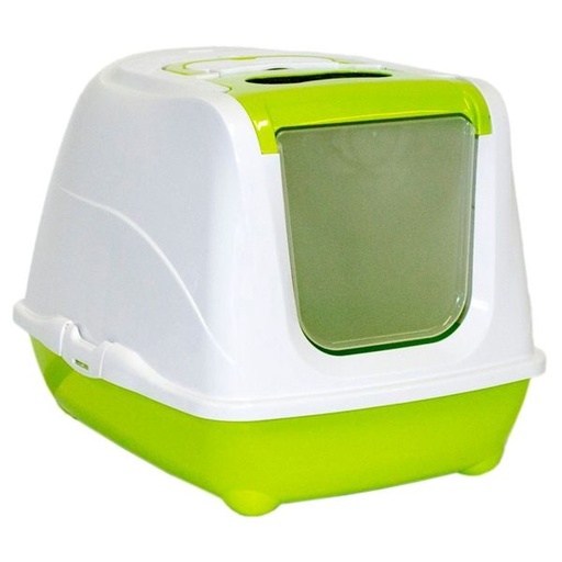 [MOD-C240-0329-00] Moderna Cat Litter Box Closed Fun Green
