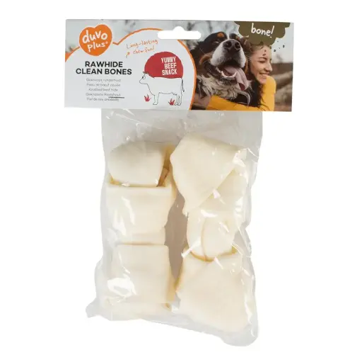 [LR181001] Duvo Clean Knotted Bone 2pcs 14cm
