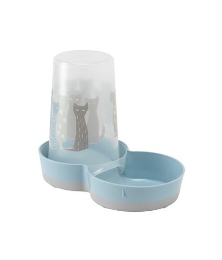 [MOD-H165-0363-BE] Moderna Tasty-Dispenser Bowl Large Light-Blue