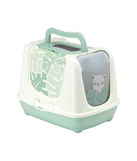 [MOD-BJ61-0378-CA] Moderna Trendy Cat-Litter Box Green XL 57.3x44.4x43.8cm