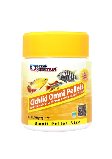 [OC1009180] Ocean Nutrition Cichlid Omni Pellets Small 100gm