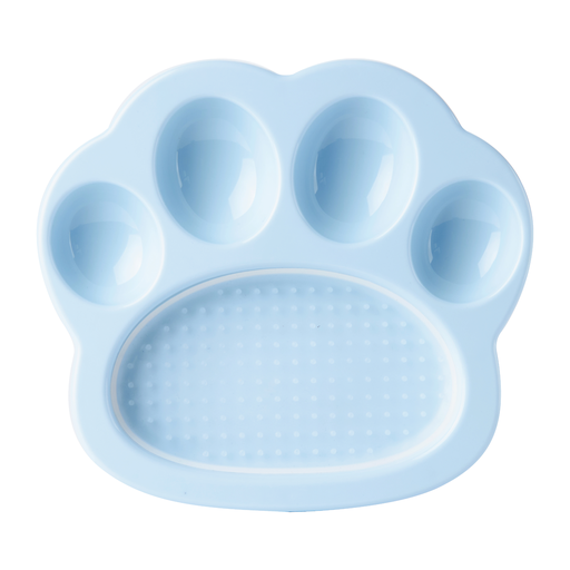 [PDHF015] PetDreamHouse PAW 2 in 1 Mini Slow Feeder & Lick Pad Baby Blue Easy