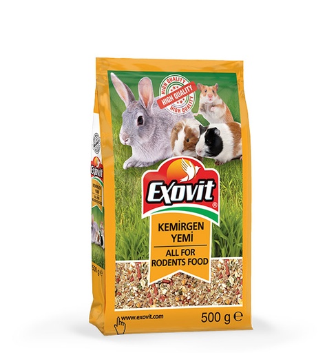 [PC-ST02806] Exovit All for Rodents Food 500gm