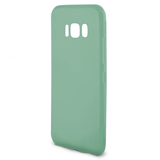 [SS8MSC-MINGRN] Samsung Galaxy S8 Matt Silicon Slim cover Slim Mint Green