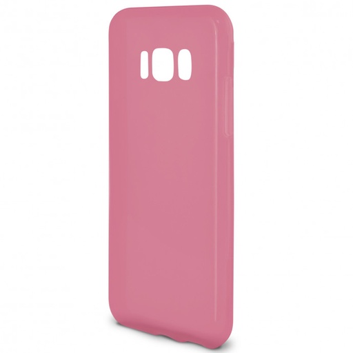 [SS8-PNK] Samsung Galaxy S8 Matt Silicon Slim cover Slim Pink