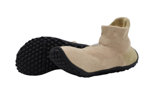 [LGN-YLW-XL] Leguano Barefoot Flexible Sneaker Beige Color XL EU44-45 Made in Germany