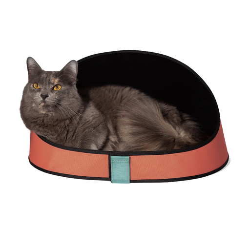 [7908471102212] Zee.Cat Terracotta Cat Bed