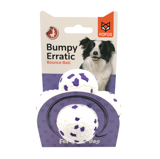 [6971067405890] FOFOS Ultra-Durable Dog Ball White