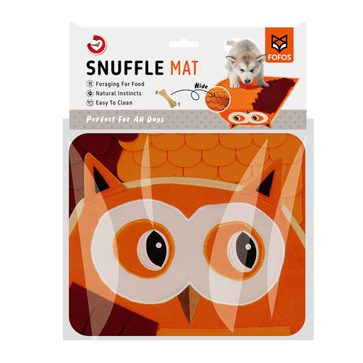 [6971067404664] FOFOS Snuffle Mat Owl