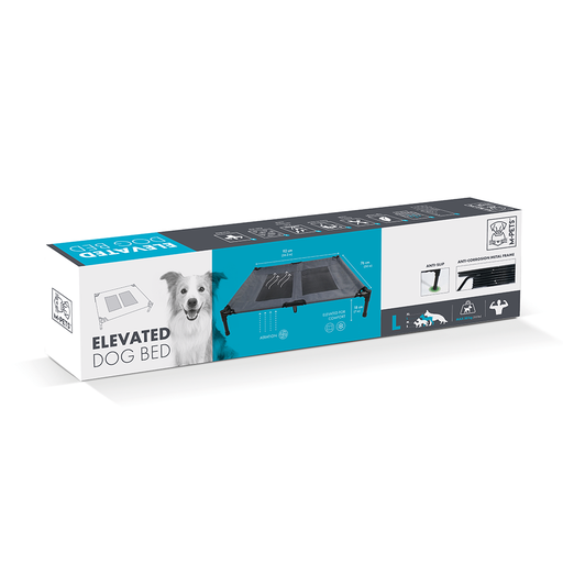 [6953182741251] M-PETS Elevated Dog Bed Large