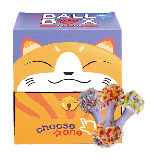 [6971067407412] FOFOS Yarn Ball Spool Assorted Display Box 24pcs