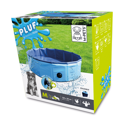 [6953182743606] M-PETS Pluf Swimming Pool Medium