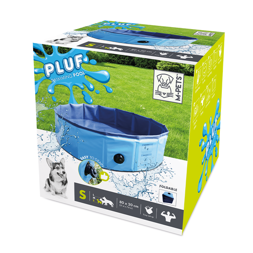 [6953182743590] M-PETS Pluf Swimming Pool Small