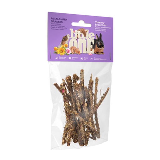 [4602533786435] Little One snack Yummy Branches with Petals and Grasses 35gm
