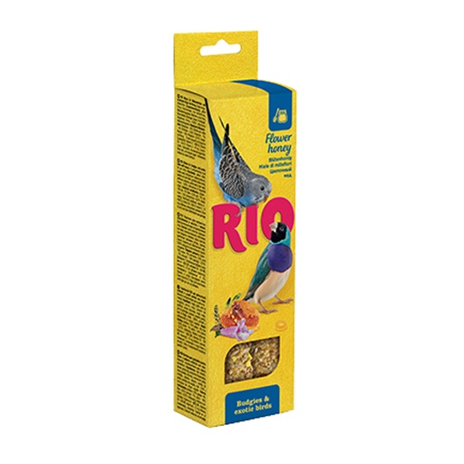 [4602533784325] RIO Sticks for Budgies and Exotic Birds with Honey 2x40gm