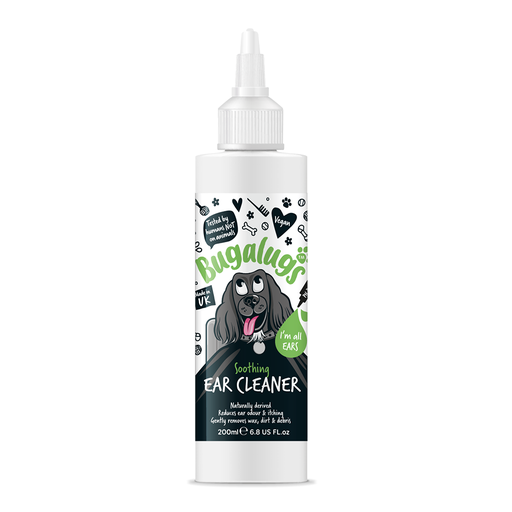 [5056176297541] Bugalugs Soothing Ear Cleaner 200ml 6.8 Fl Oz