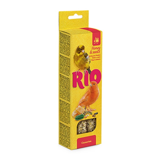 [4602533784387] RIO Sticks for Canaries with Honey and Seeds 2x40gm