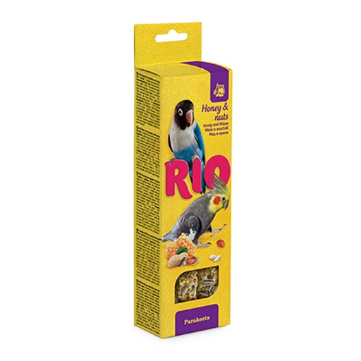 [4602533784363] RIO Sticks for Parakeets with Honey and Nuts 2x75gm