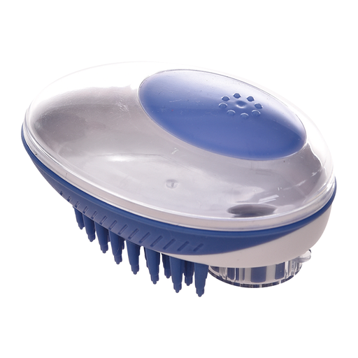 [6953182730163] M-PETS Rubeaz Soap Dispenser & Brush Blue