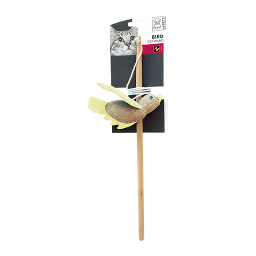 [6953182710899] M-Pets Bird Cat Wand Assorted Colors Assorted Colors