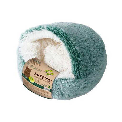 [6953182744221] M-PETS Snugo Eco Cat Bed Green