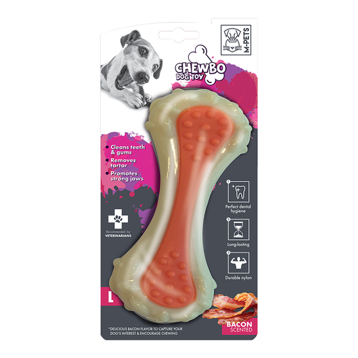 [6953182729730] M-PETS Chewbo Choppy Dog Toy Large